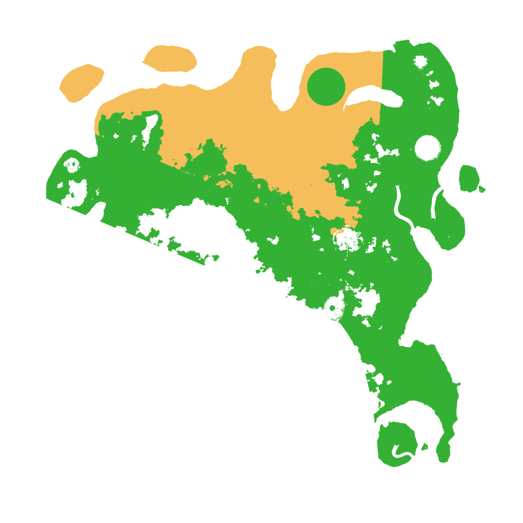 Biome Rust Map: Procedural Map, Size: 3625, Seed: 13831