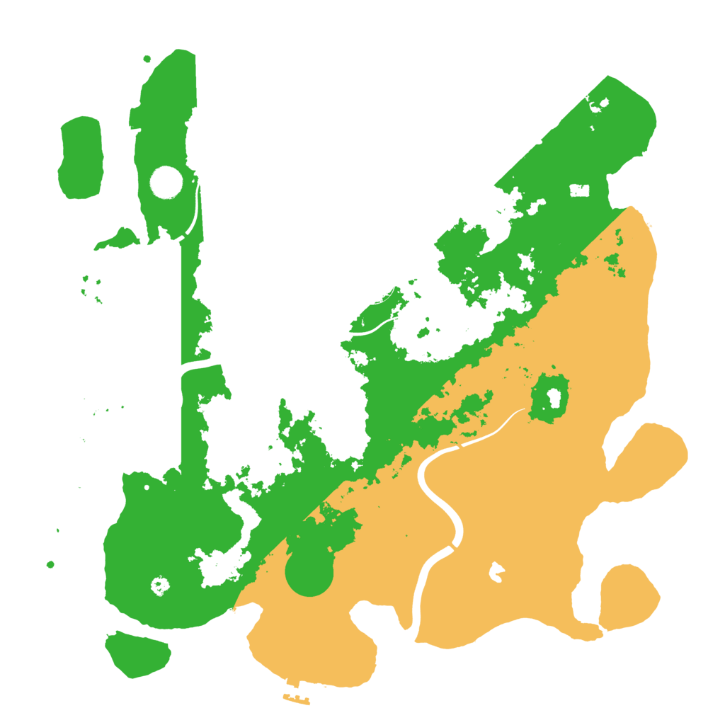 Biome Rust Map: Procedural Map, Size: 4000, Seed: 424731066