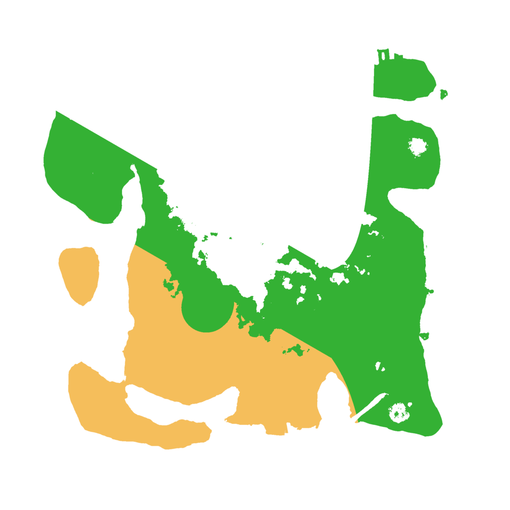 Biome Rust Map: Procedural Map, Size: 2700, Seed: 421