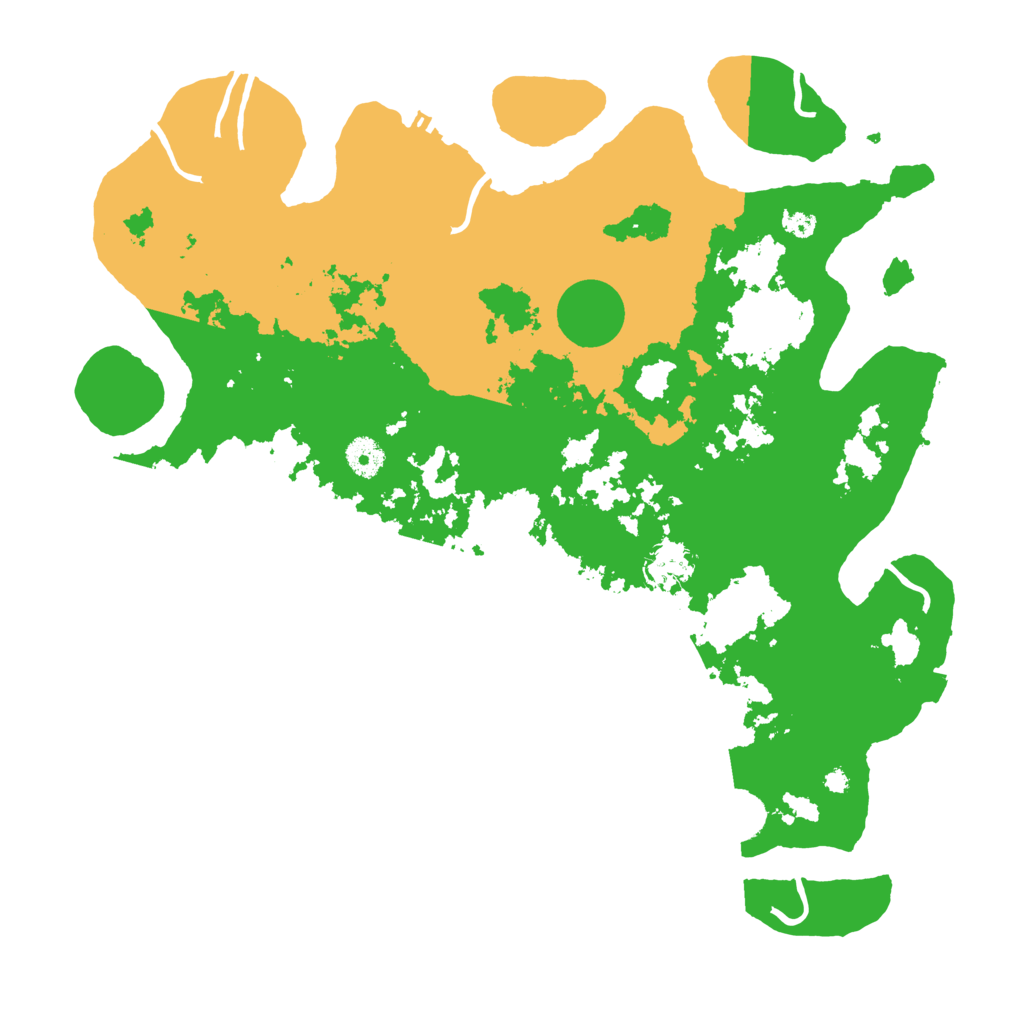 Biome Rust Map: Procedural Map, Size: 4000, Seed: 50210457