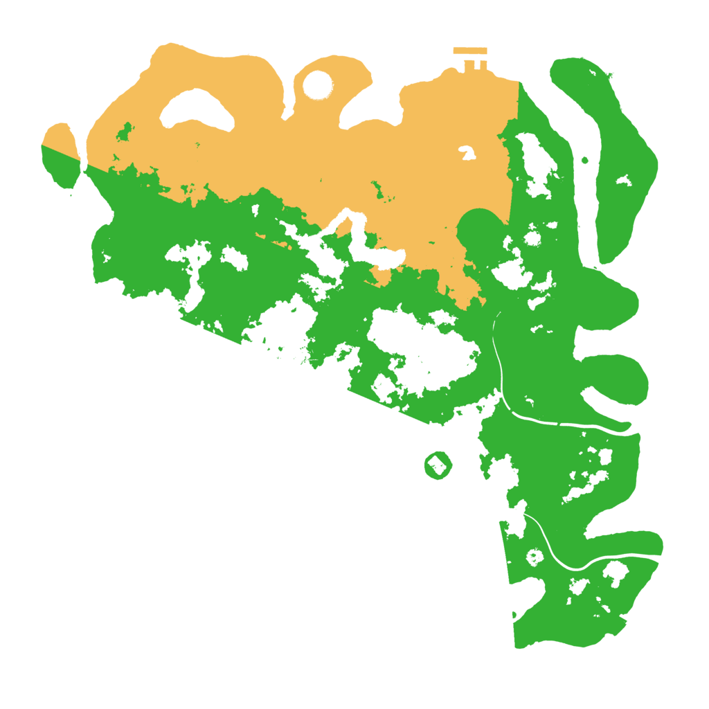 Biome Rust Map: Procedural Map, Size: 4250, Seed: 1073318332