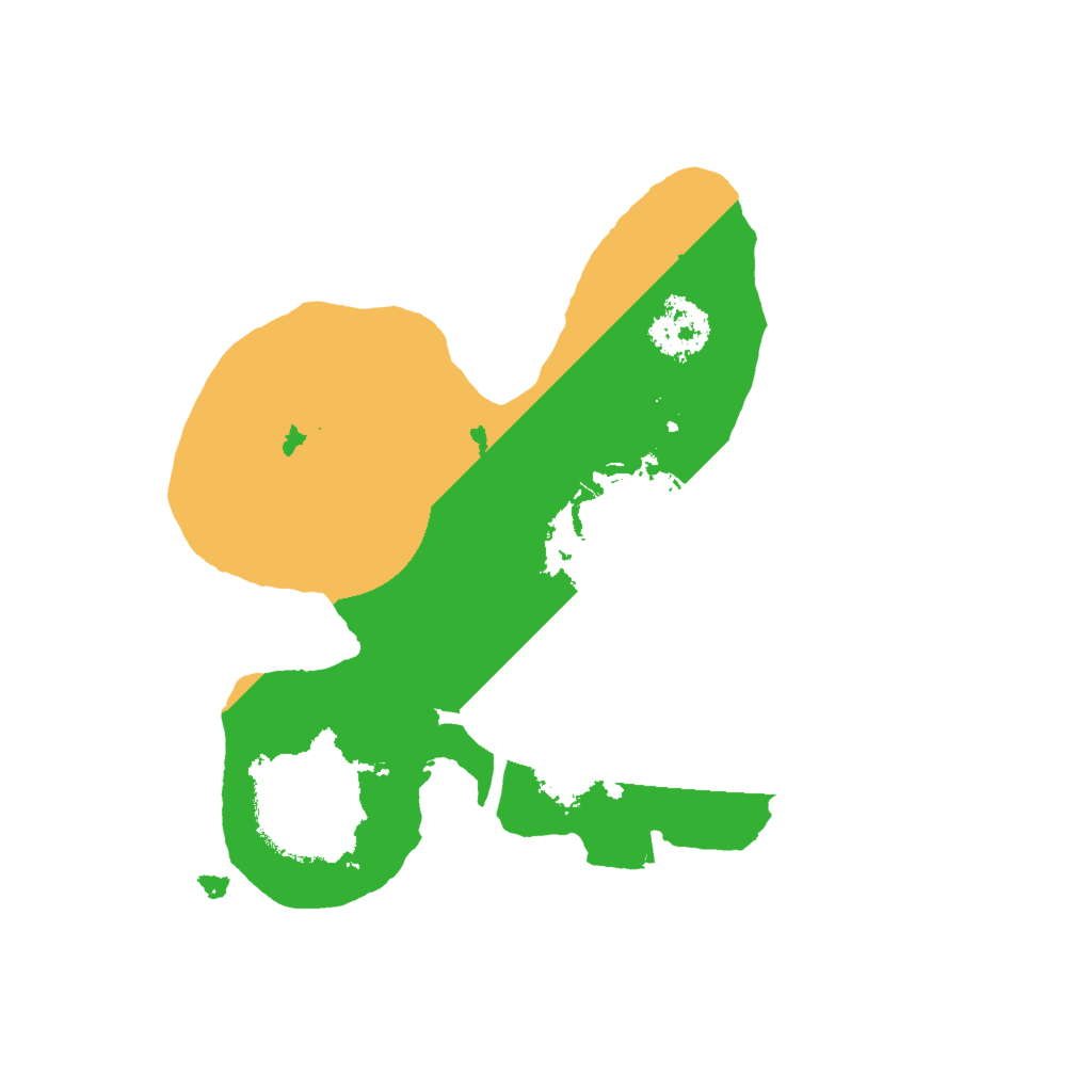 Biome Rust Map: Procedural Map, Size: 1900, Seed: 238738889