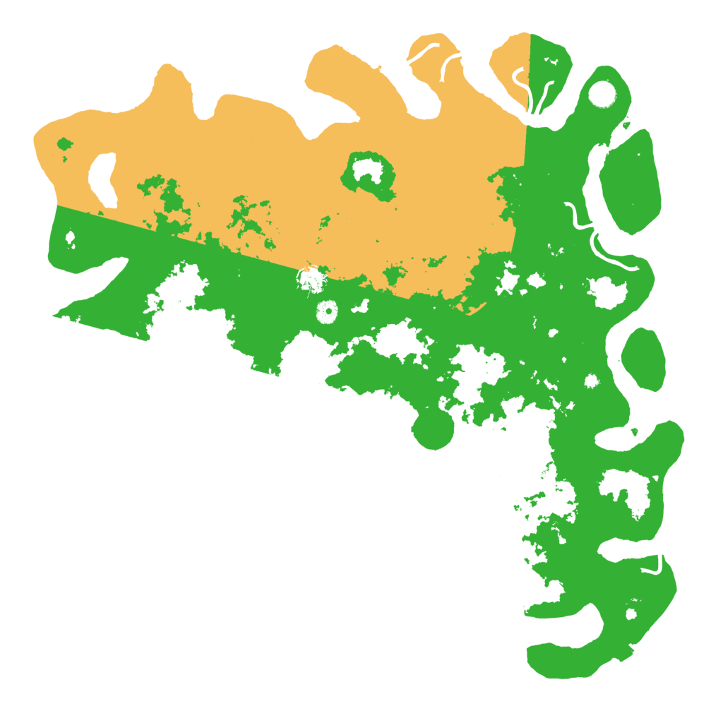 Biome Rust Map: Procedural Map, Size: 4750, Seed: 752847052