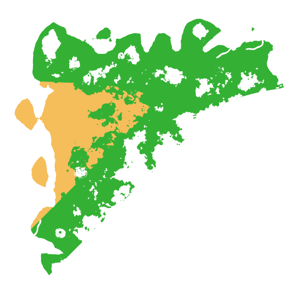Biome Rust Map: Procedural Map, Size: 4500, Seed: 585159609