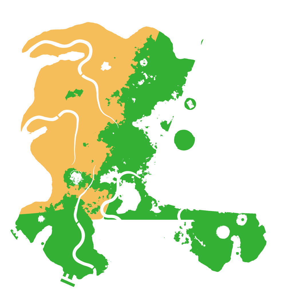 Biome Rust Map: Procedural Map, Size: 4000, Seed: 1892400367