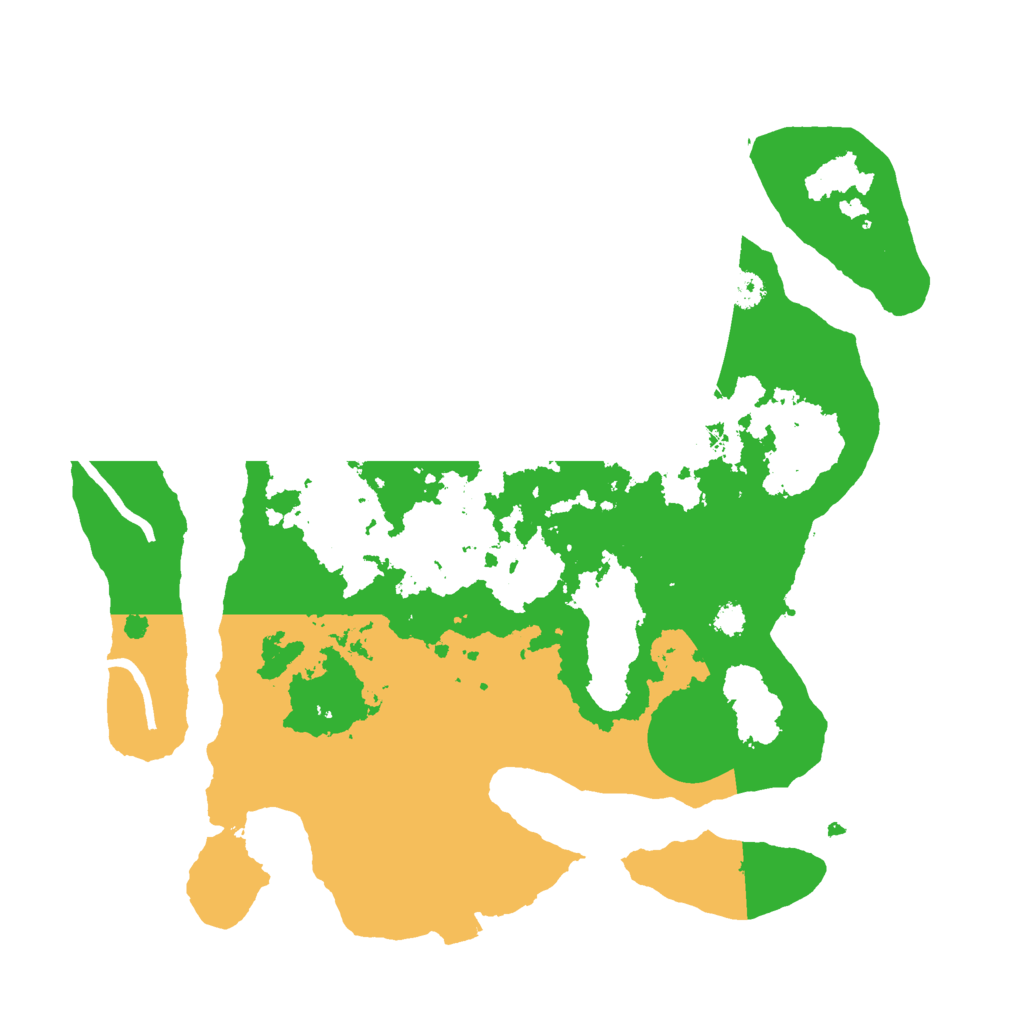 Biome Rust Map: Procedural Map, Size: 3000, Seed: 580143738