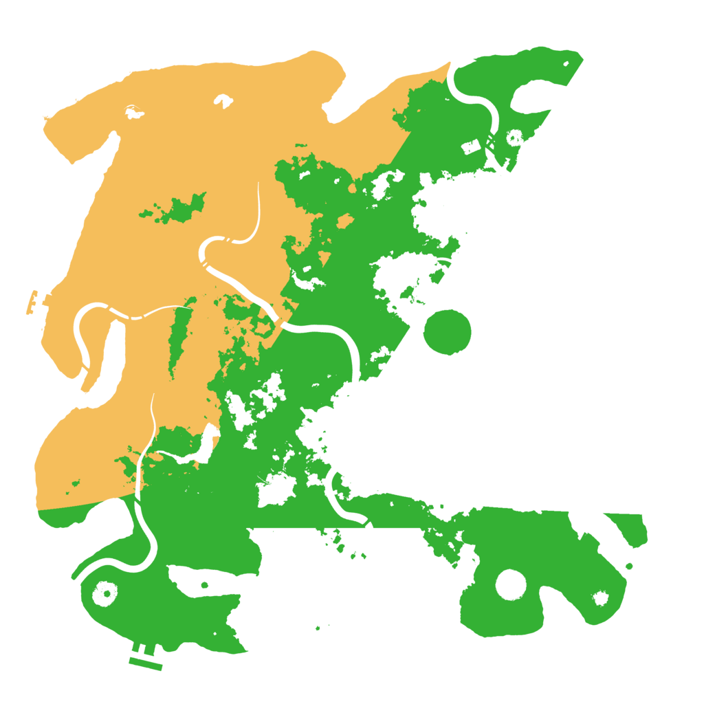 Biome Rust Map: Procedural Map, Size: 4250, Seed: 729113120