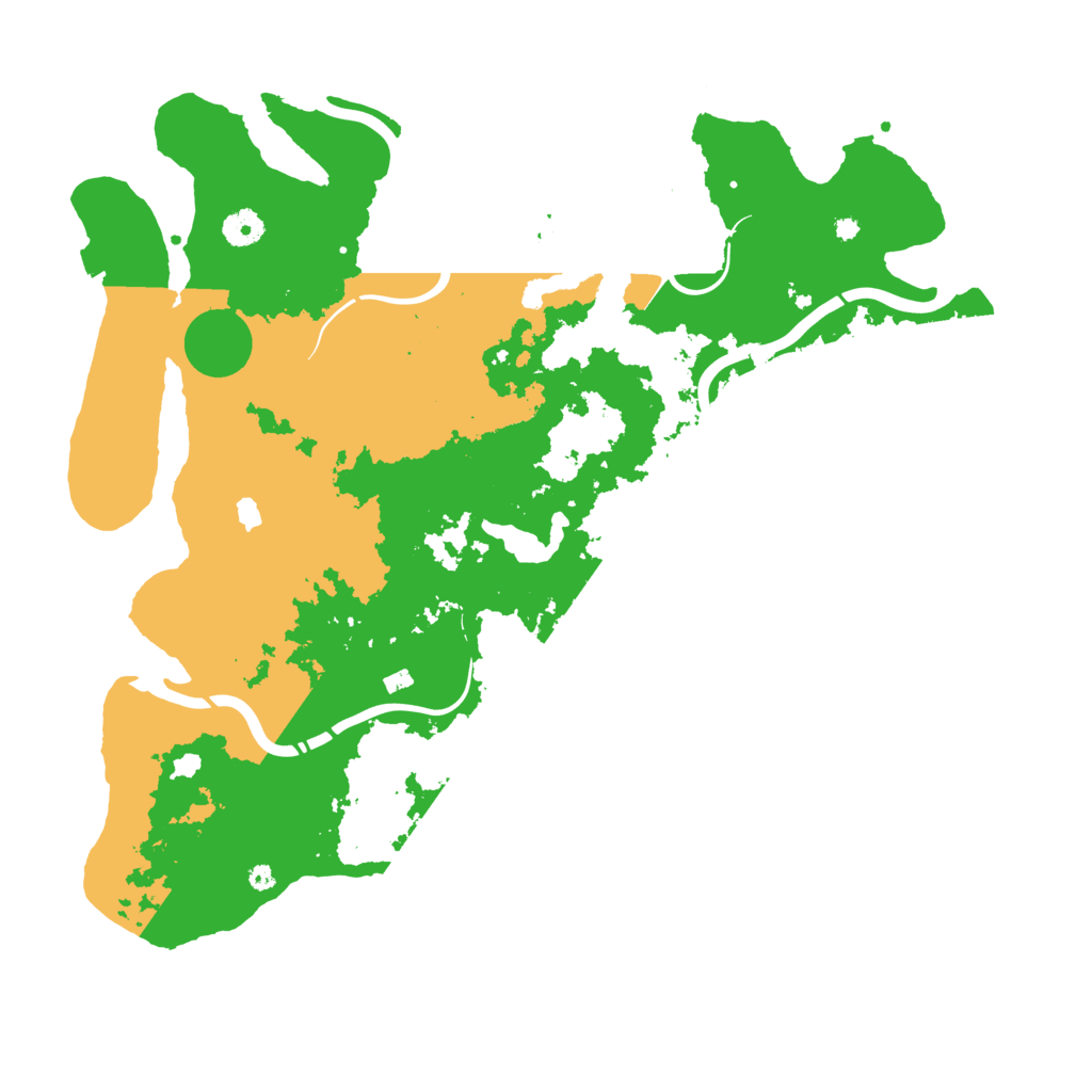 Biome Rust Map: Procedural Map, Size: 4250, Seed: 1118048759