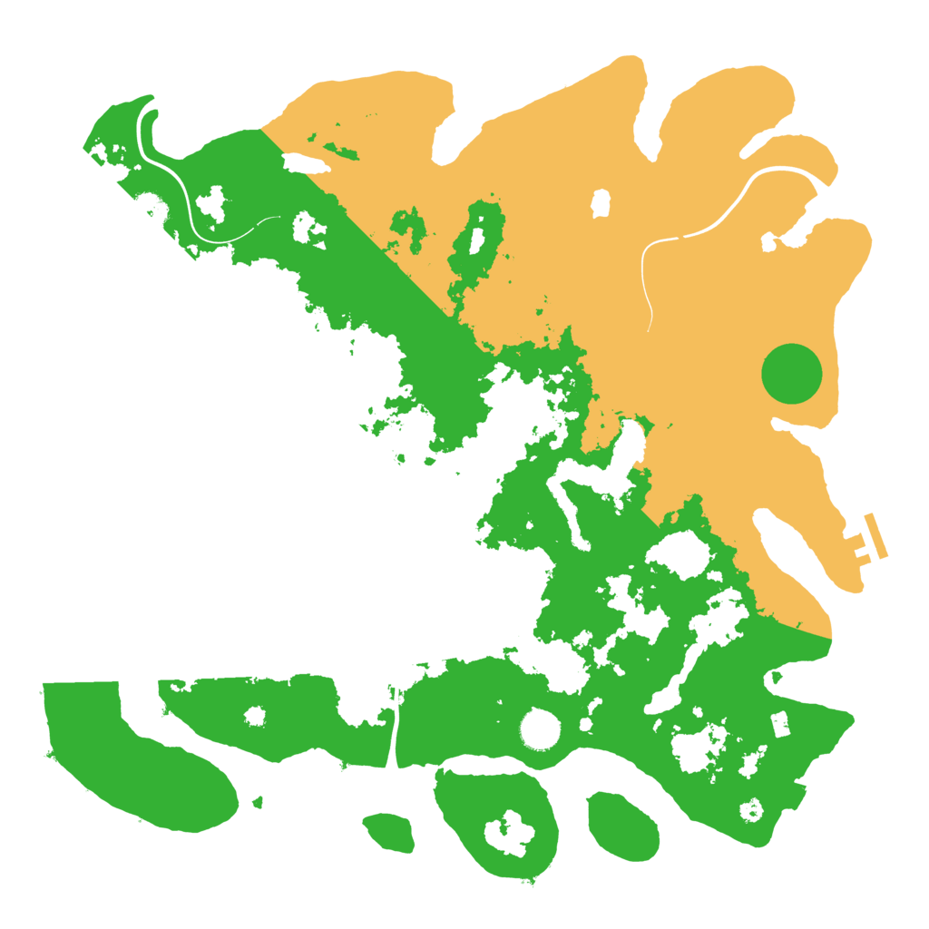 Biome Rust Map: Procedural Map, Size: 4045, Seed: 1216232500