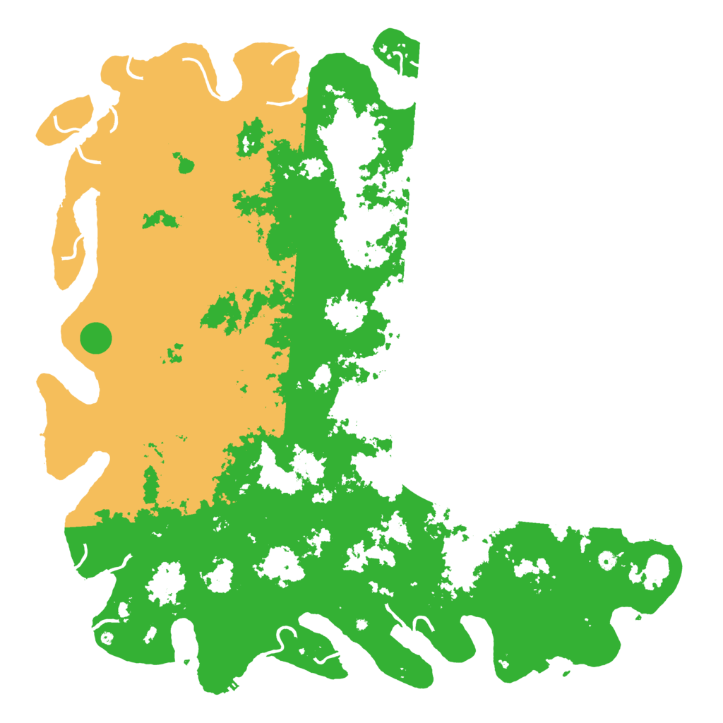 Biome Rust Map: Procedural Map, Size: 6000, Seed: 32731028