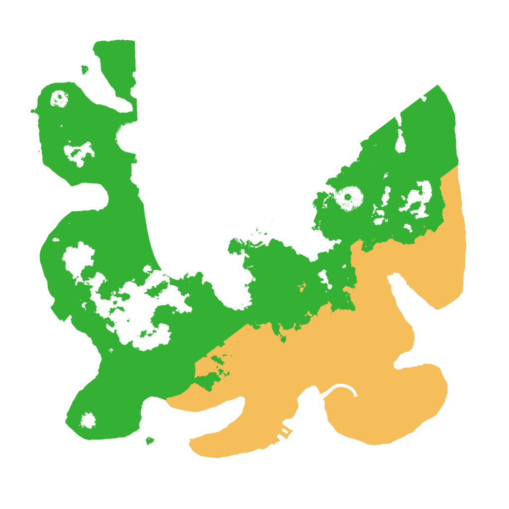 Biome Rust Map: Procedural Map, Size: 3000, Seed: 2531