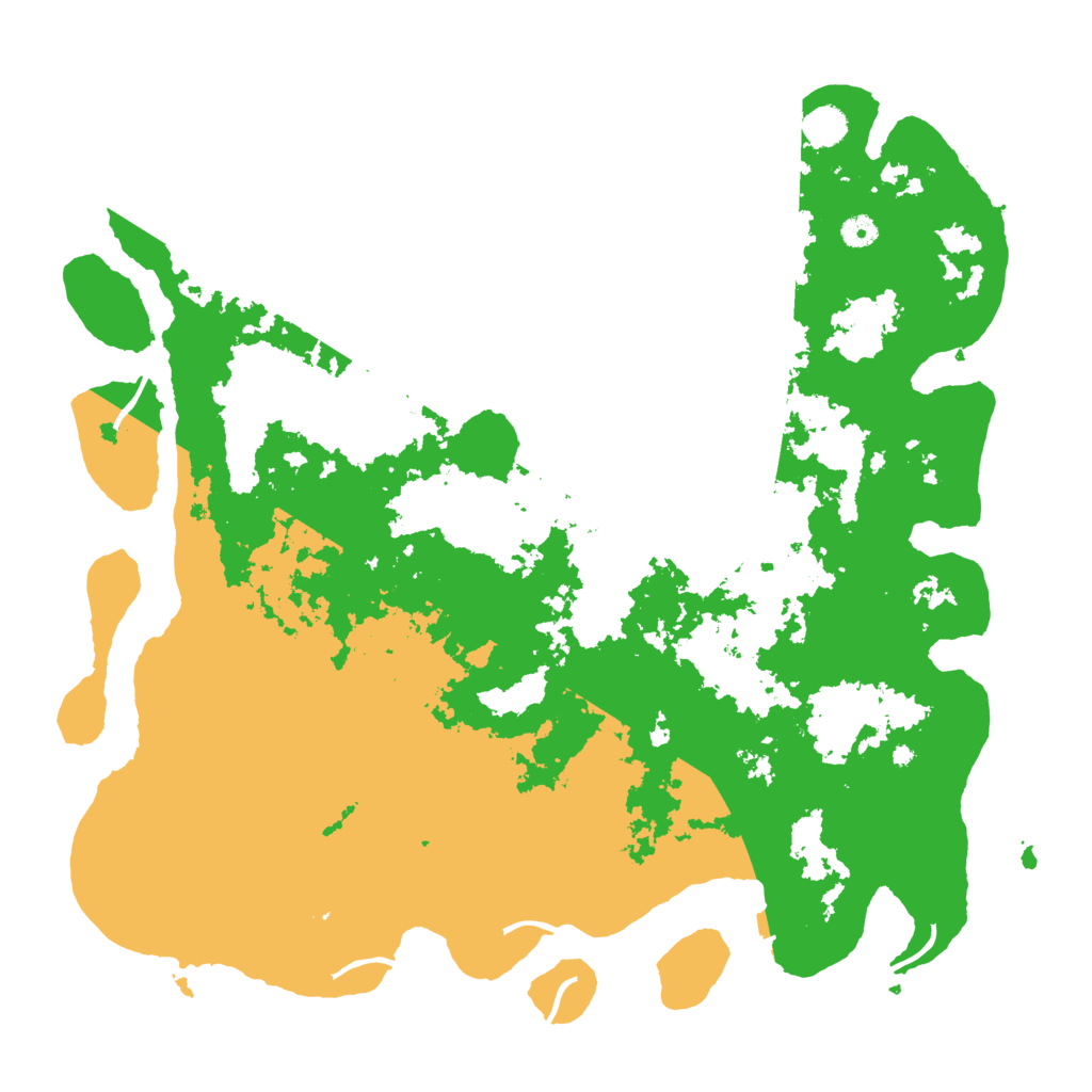 Biome Rust Map: Procedural Map, Size: 4800, Seed: 2104219901