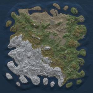 Thumbnail Rust Map: Procedural Map, Size: 4800, Seed: 759942845, 19 Monuments