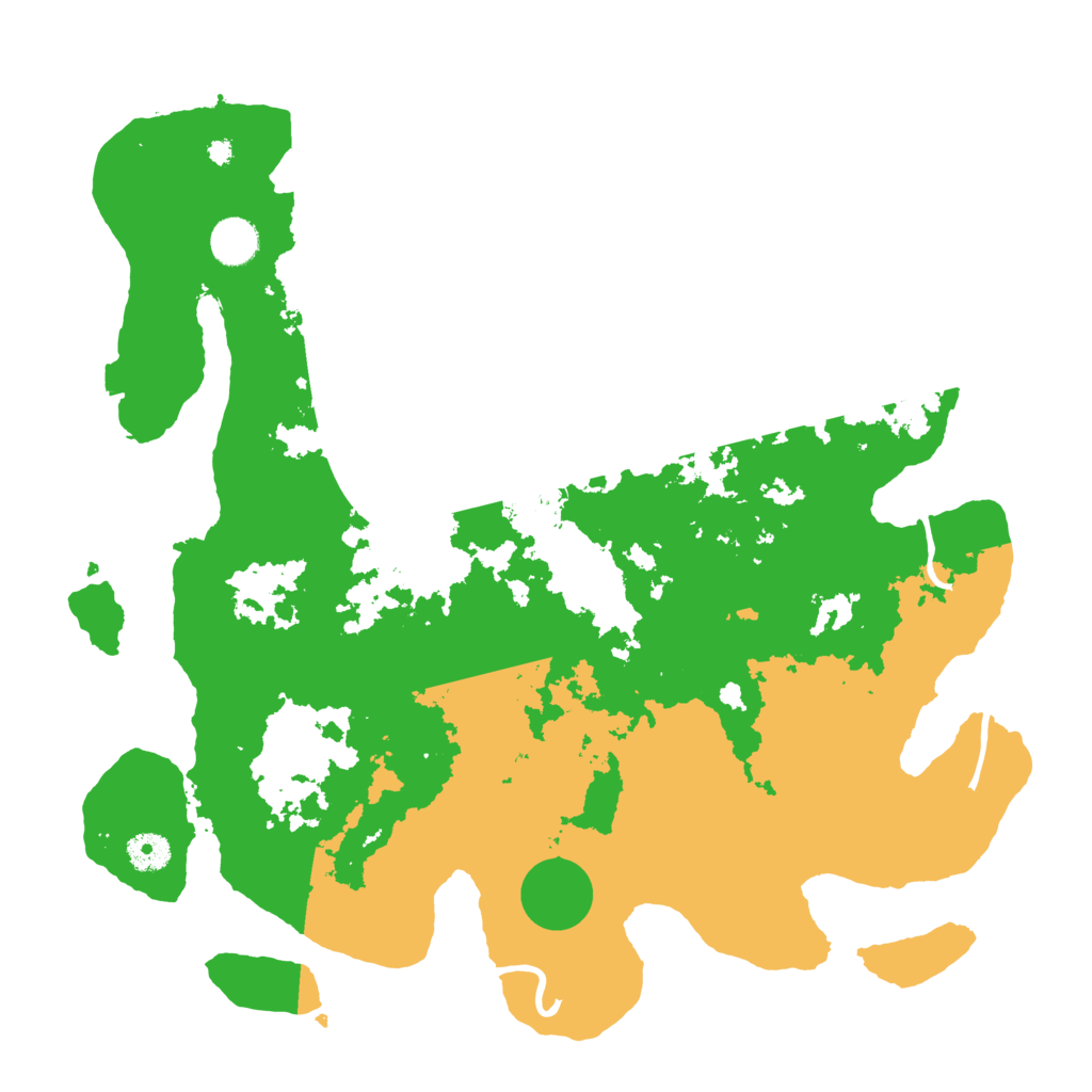 Biome Rust Map: Procedural Map, Size: 4000, Seed: 2045266863