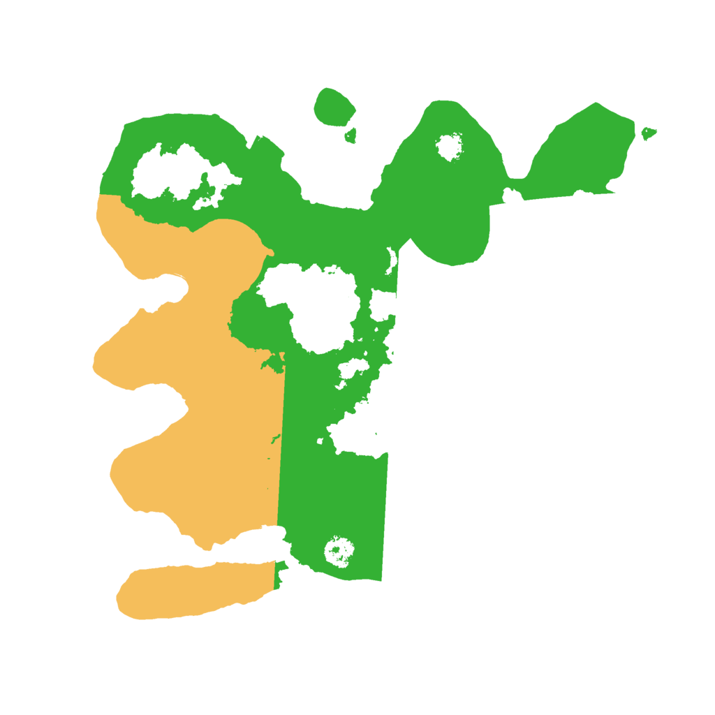 Biome Rust Map: Procedural Map, Size: 2500, Seed: 636132374