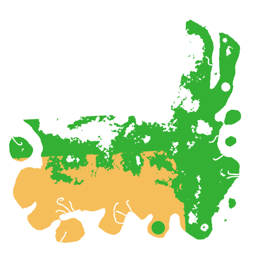 Biome Rust Map: Procedural Map, Size: 5000, Seed: 977440697