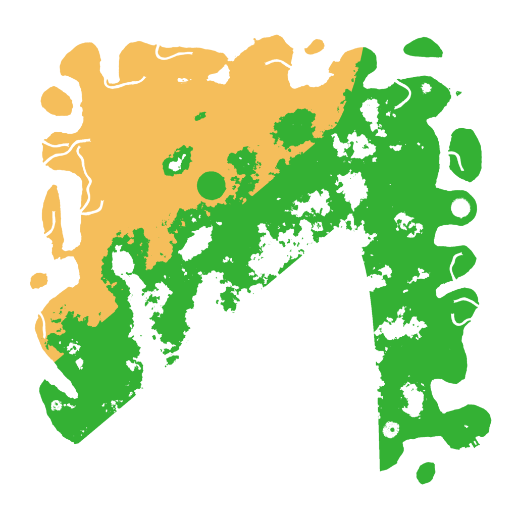 Biome Rust Map: Procedural Map, Size: 4800, Seed: 1441255394