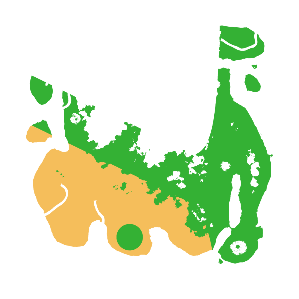 Biome Rust Map: Procedural Map, Size: 3000, Seed: 125697737