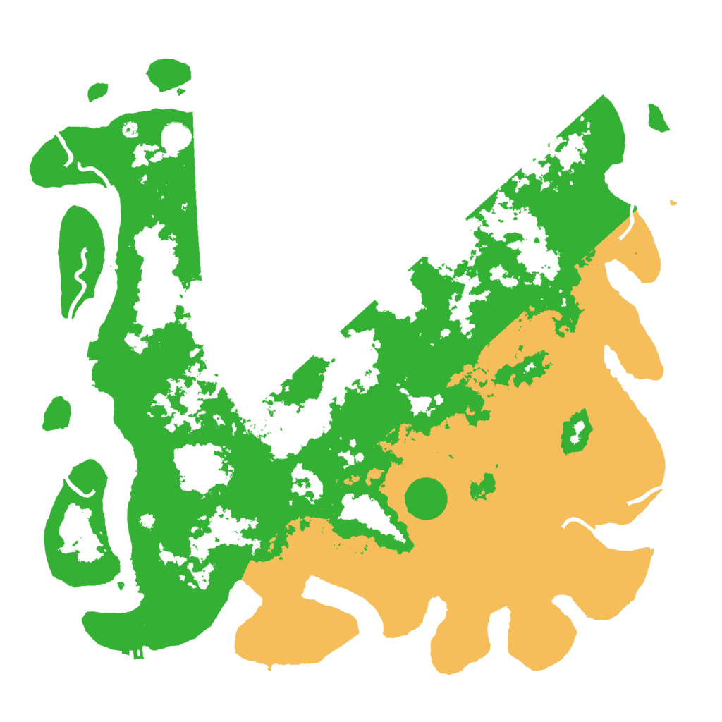 Biome Rust Map: Procedural Map, Size: 4500, Seed: 1602627445