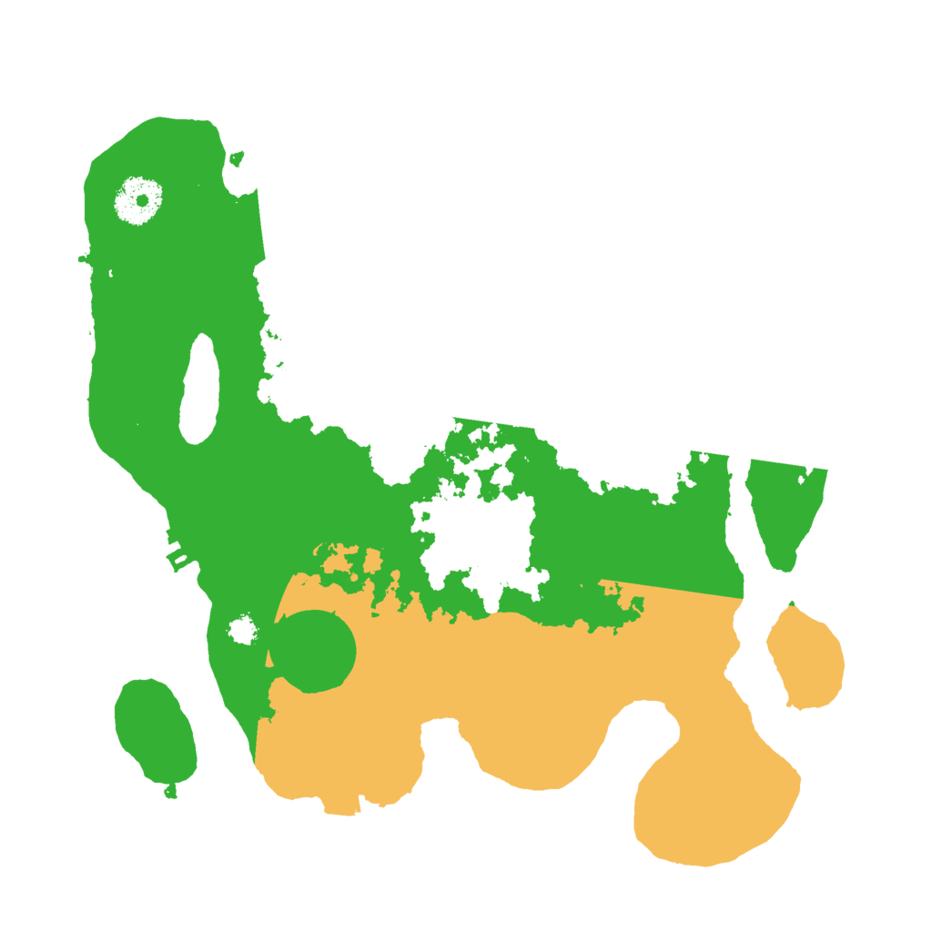 Biome Rust Map: Procedural Map, Size: 3000, Seed: 774621