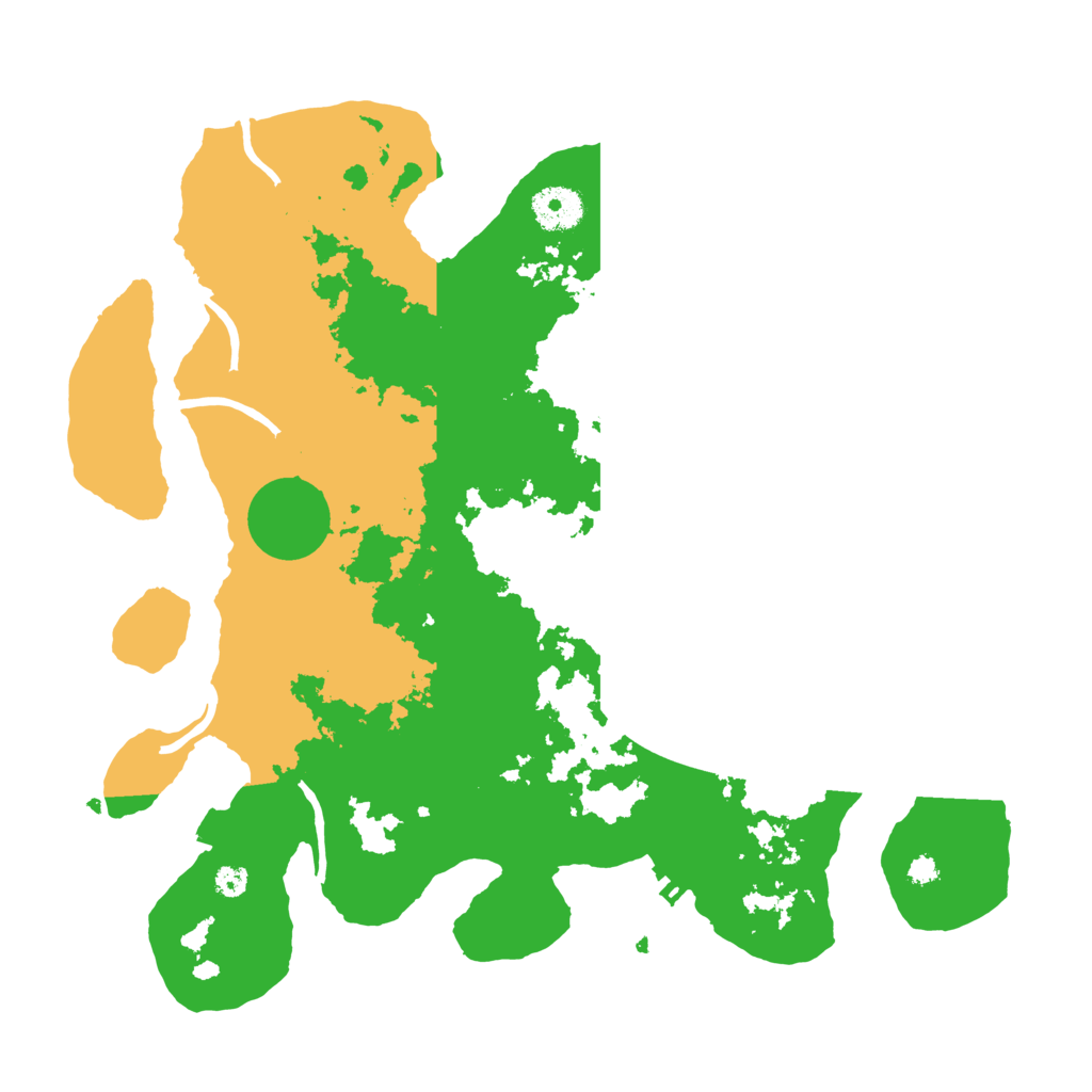 Biome Rust Map: Procedural Map, Size: 3500, Seed: 1738706448