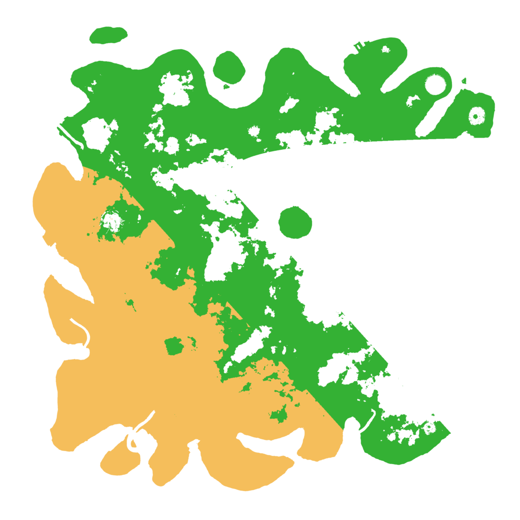 Biome Rust Map: Procedural Map, Size: 4500, Seed: 86155606