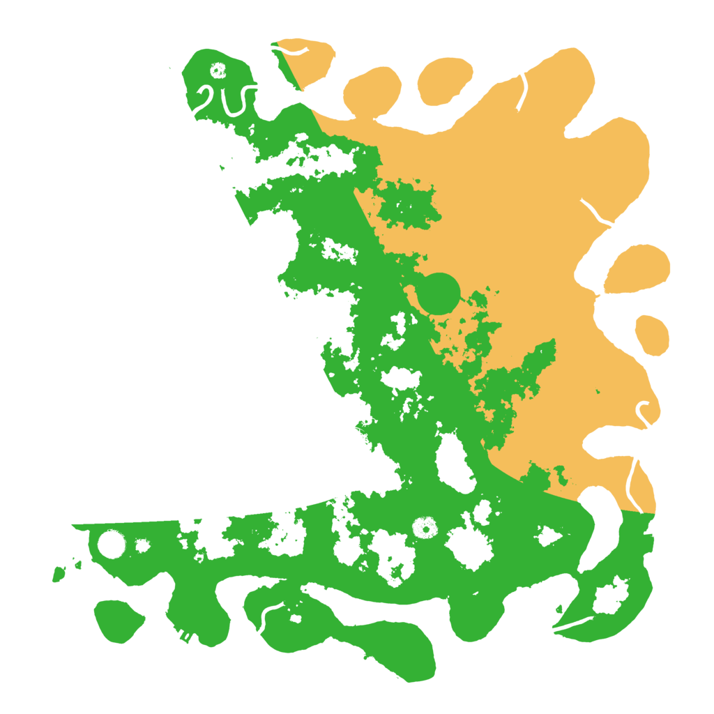 Biome Rust Map: Procedural Map, Size: 4500, Seed: 604661886