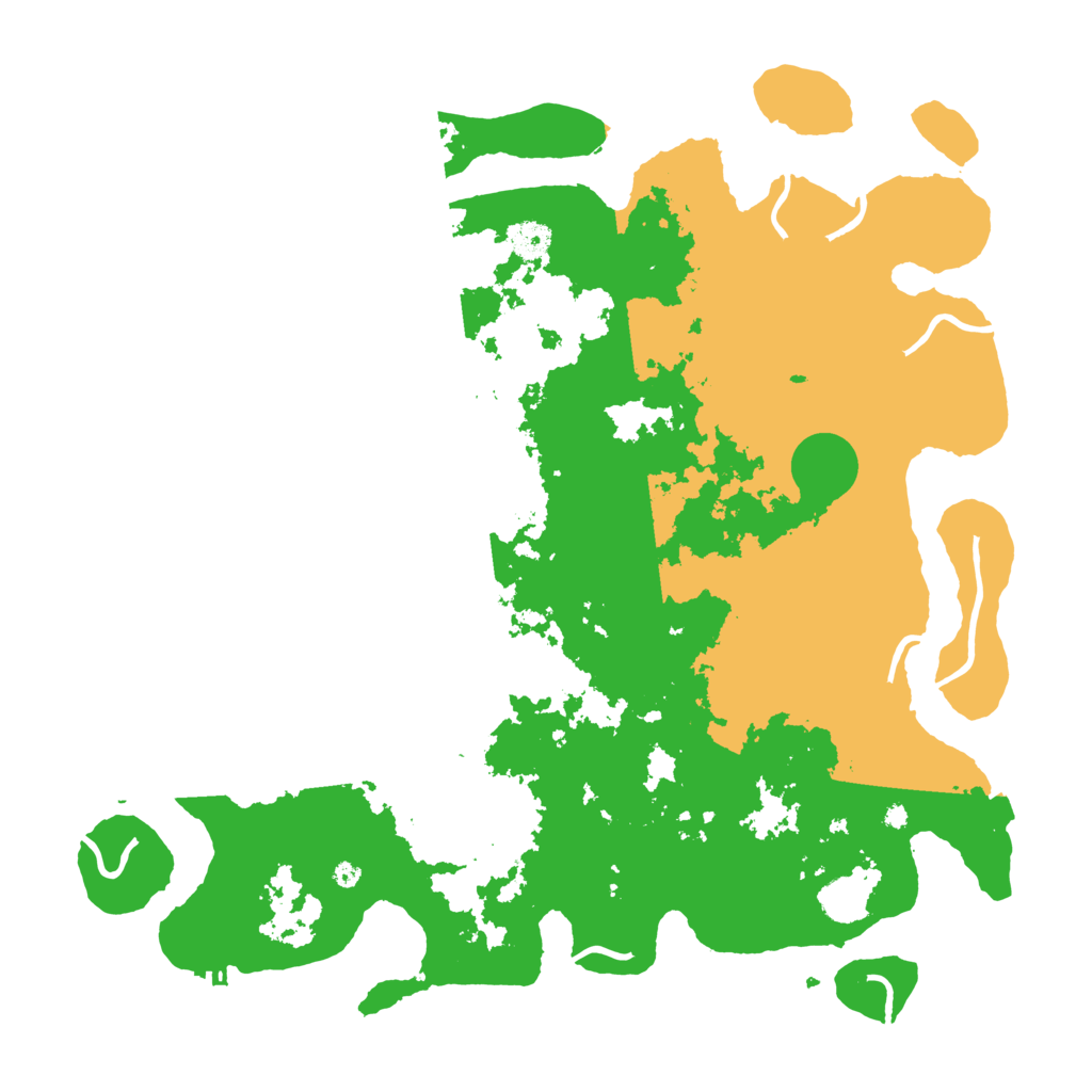 Biome Rust Map: Procedural Map, Size: 4300, Seed: 353452