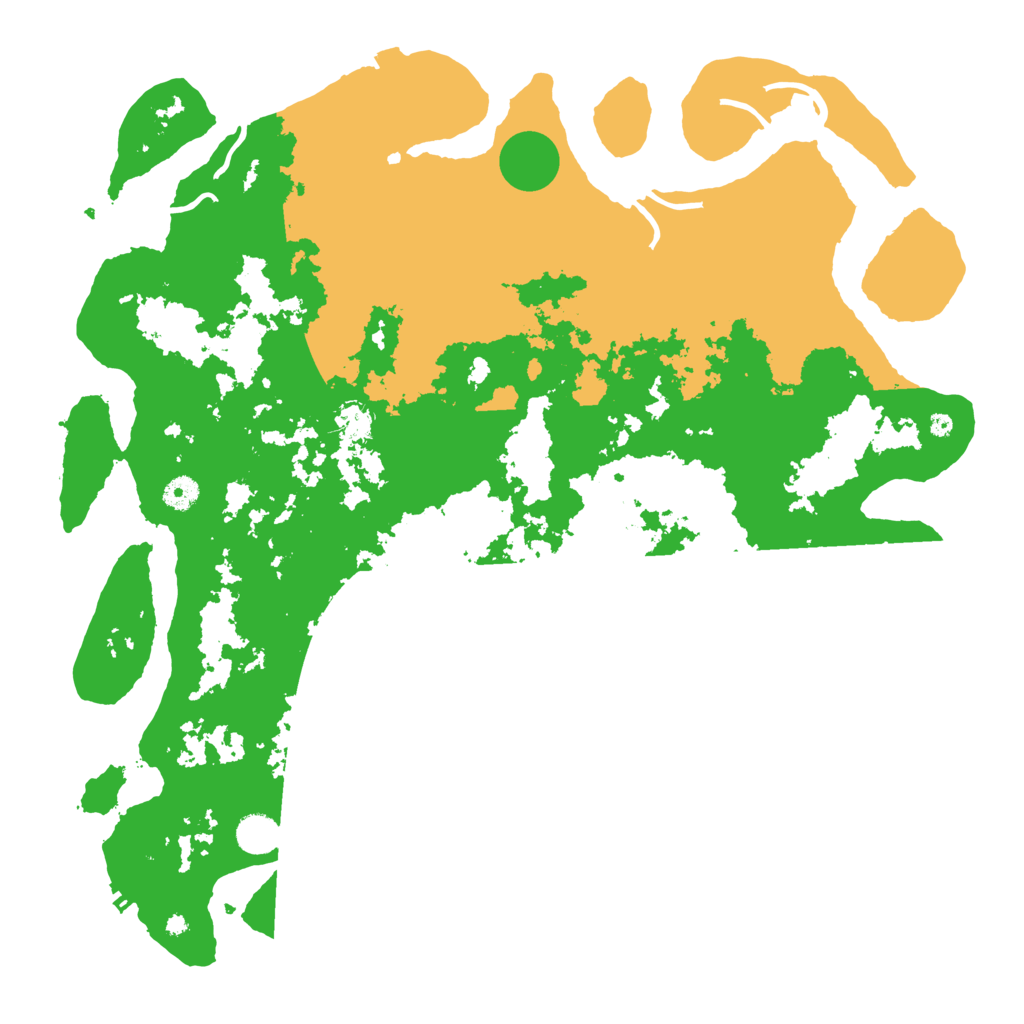 Biome Rust Map: Procedural Map, Size: 4500, Seed: 1182081799