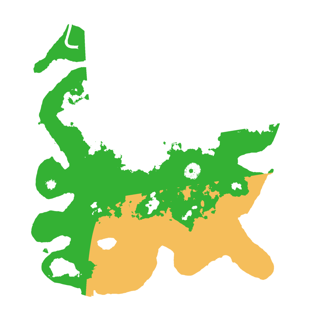 Biome Rust Map: Procedural Map, Size: 3000, Seed: 38138130