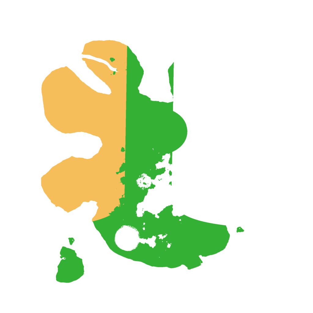 Biome Rust Map: Procedural Map, Size: 2250, Seed: 83257611