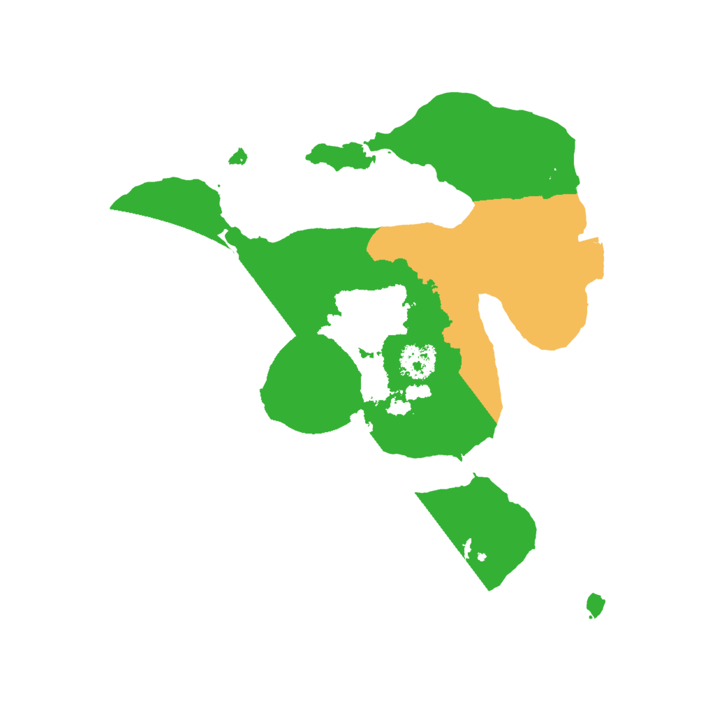 Biome Rust Map: Procedural Map, Size: 2000, Seed: 1820691912