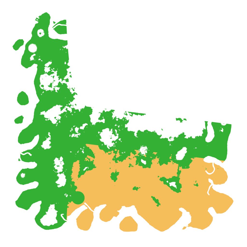 Biome Rust Map: Procedural Map, Size: 5000, Seed: 4250136