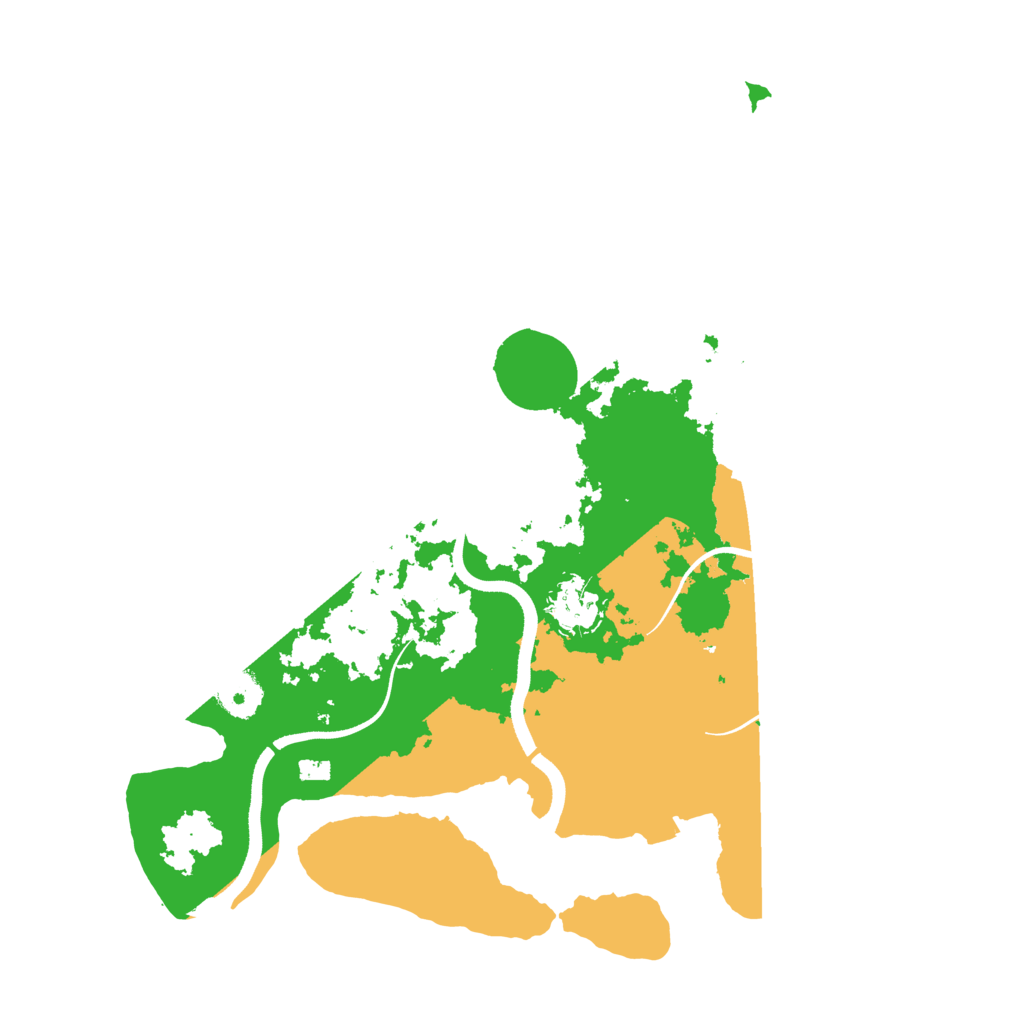 Biome Rust Map: Procedural Map, Size: 3500, Seed: 1476936252