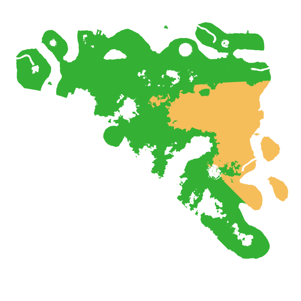 Biome Rust Map: Procedural Map, Size: 3969, Seed: 6691337