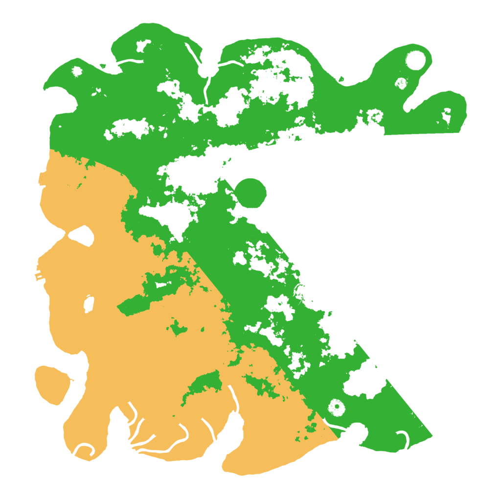 Biome Rust Map: Procedural Map, Size: 4500, Seed: 4991590