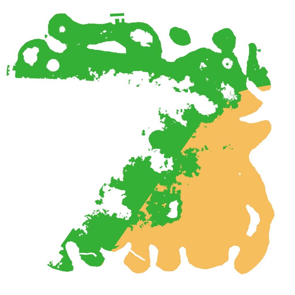 Biome Rust Map: Procedural Map, Size: 4250, Seed: 18485