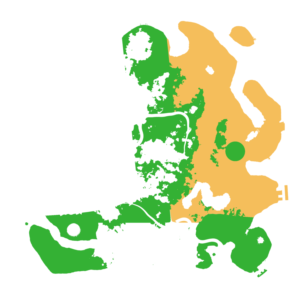 Biome Rust Map: Procedural Map, Size: 4000, Seed: 139448380