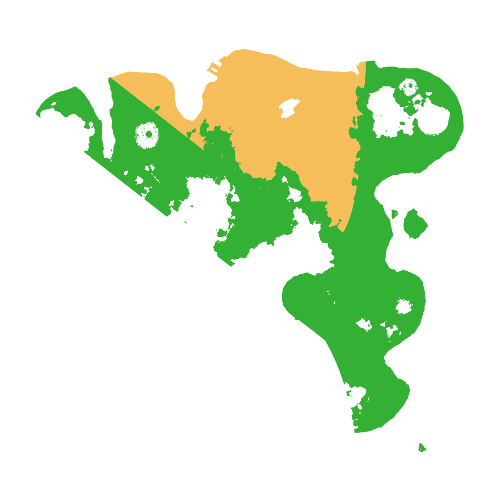 Biome Rust Map: Procedural Map, Size: 3000, Seed: 9682