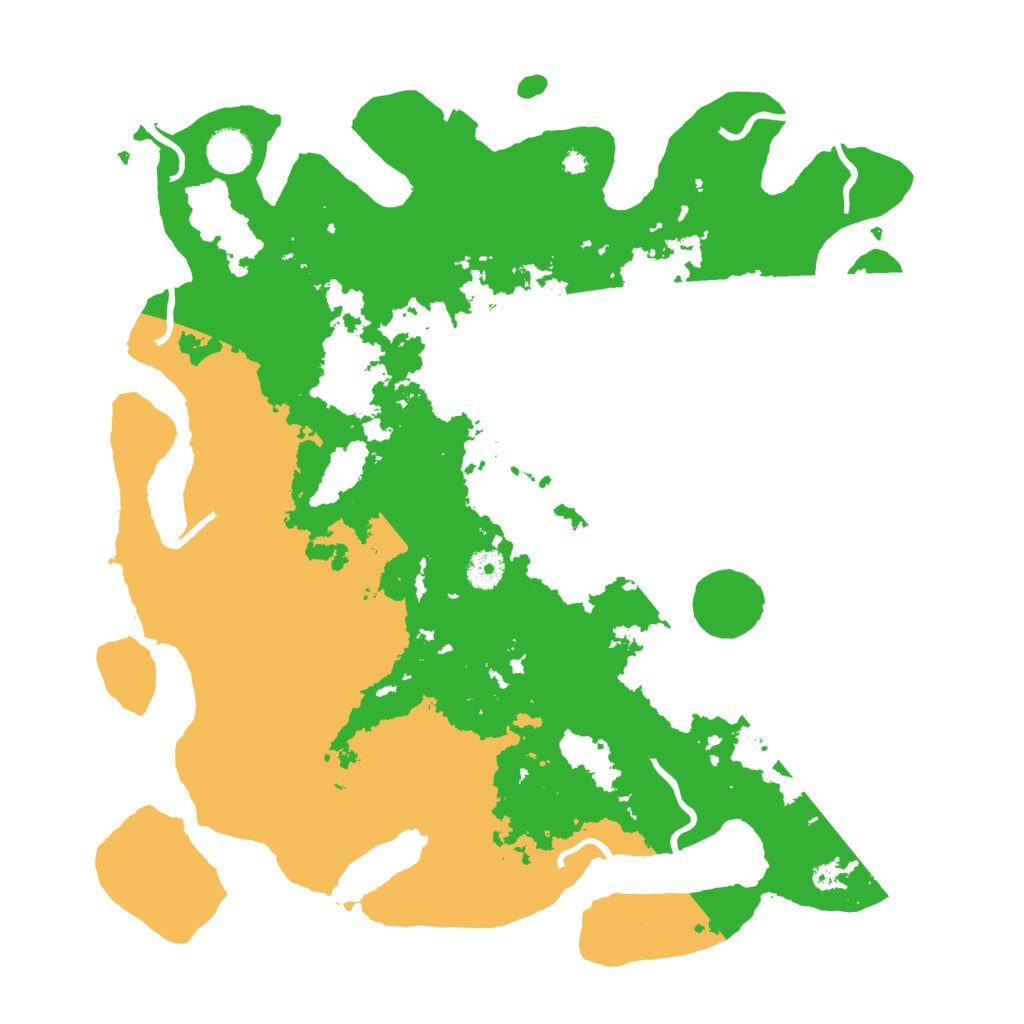 Biome Rust Map: Procedural Map, Size: 4000, Seed: 9418
