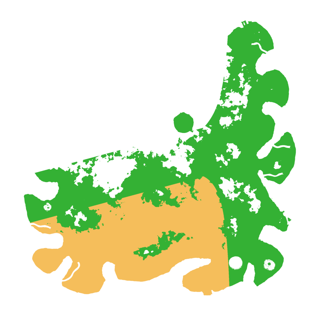 Biome Rust Map: Procedural Map, Size: 4250, Seed: 17144634