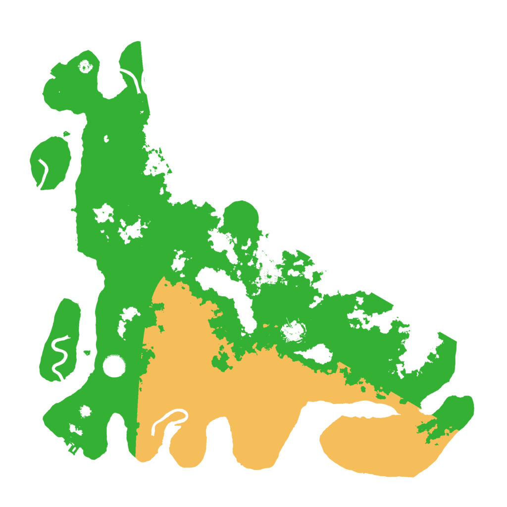 Biome Rust Map: Procedural Map, Size: 4000, Seed: 1133345679