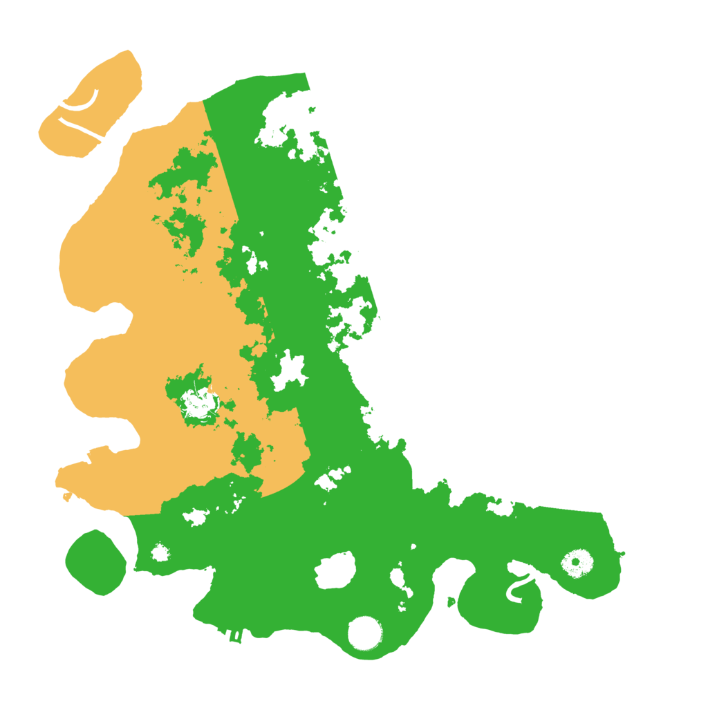 Biome Rust Map: Procedural Map, Size: 3650, Seed: 91532260