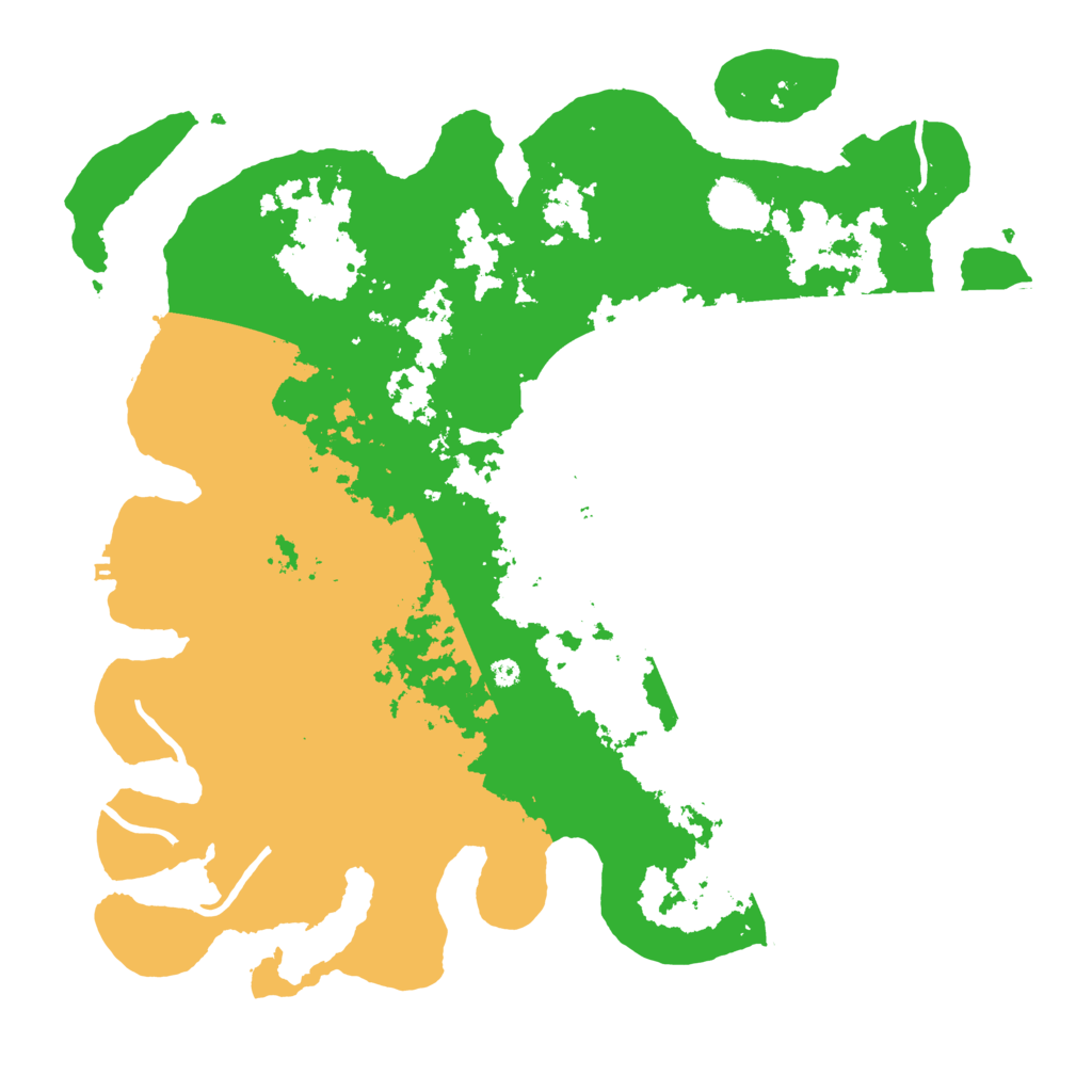 Biome Rust Map: Procedural Map, Size: 4000, Seed: 76554