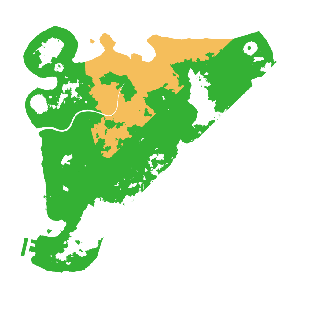 Biome Rust Map: Procedural Map, Size: 3450, Seed: 98400267