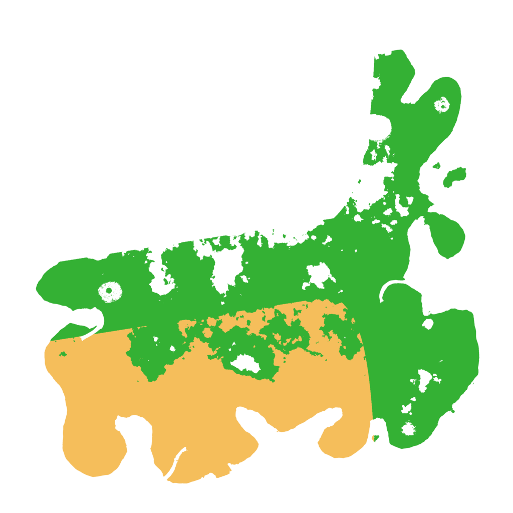 Biome Rust Map: Procedural Map, Size: 3550, Seed: 14545383