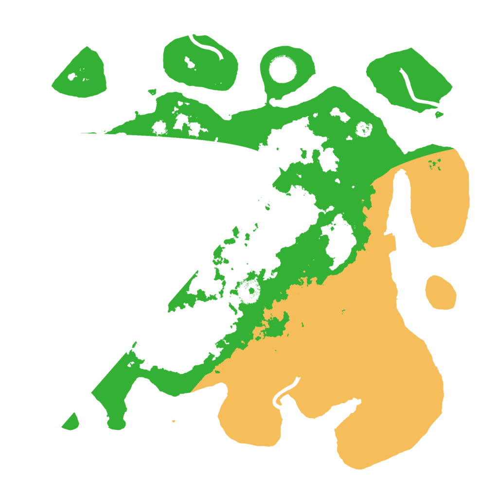 Biome Rust Map: Procedural Map, Size: 3250, Seed: 5723