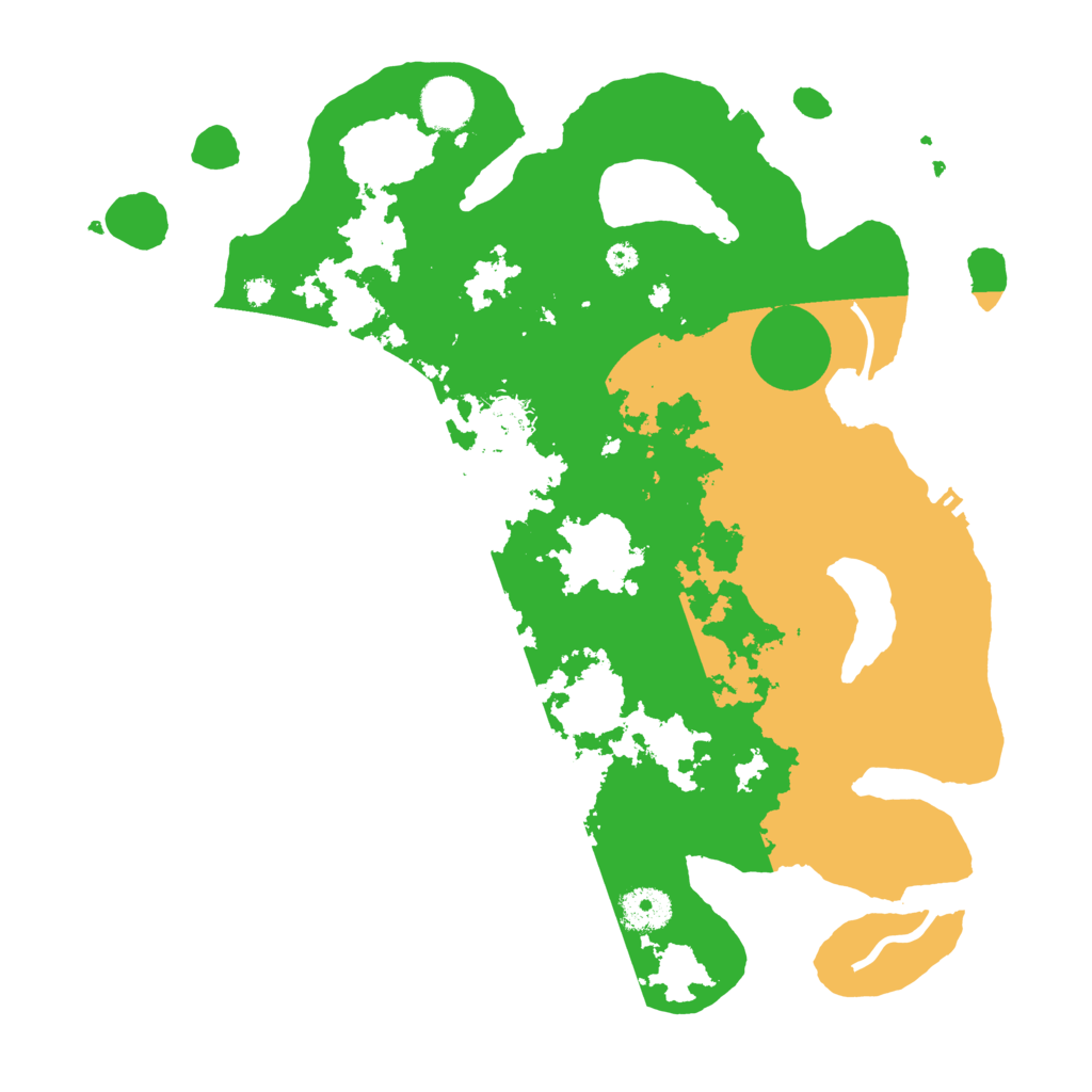 Biome Rust Map: Procedural Map, Size: 3600, Seed: 77068406