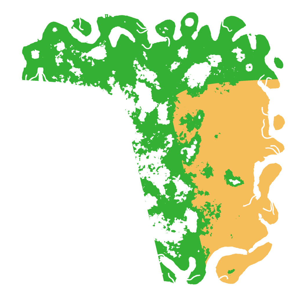 Biome Rust Map: Procedural Map, Size: 6000, Seed: 726160864