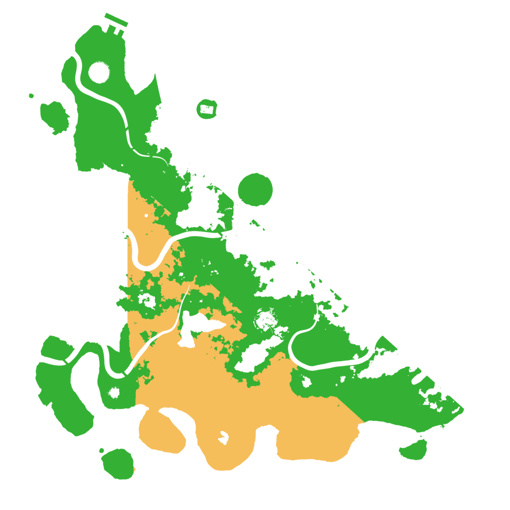 Biome Rust Map: Procedural Map, Size: 4250, Seed: 2110005601
